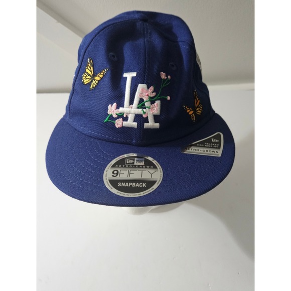 New Era Los Angeles Dodgers MLB 9FIFTY Cherry Blossom Snapback Hat - Picture 5 of 10